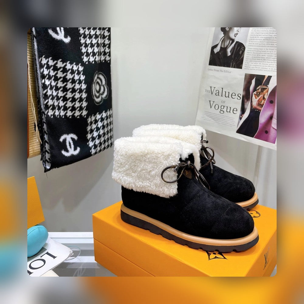 nmb PILLOW COMFORT ANKLE BOOTS BLACK