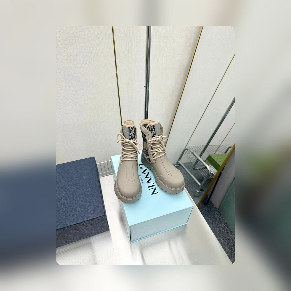 VBS GARDEN LACE UP BOOT BEIGE 3BO315ZYH H164