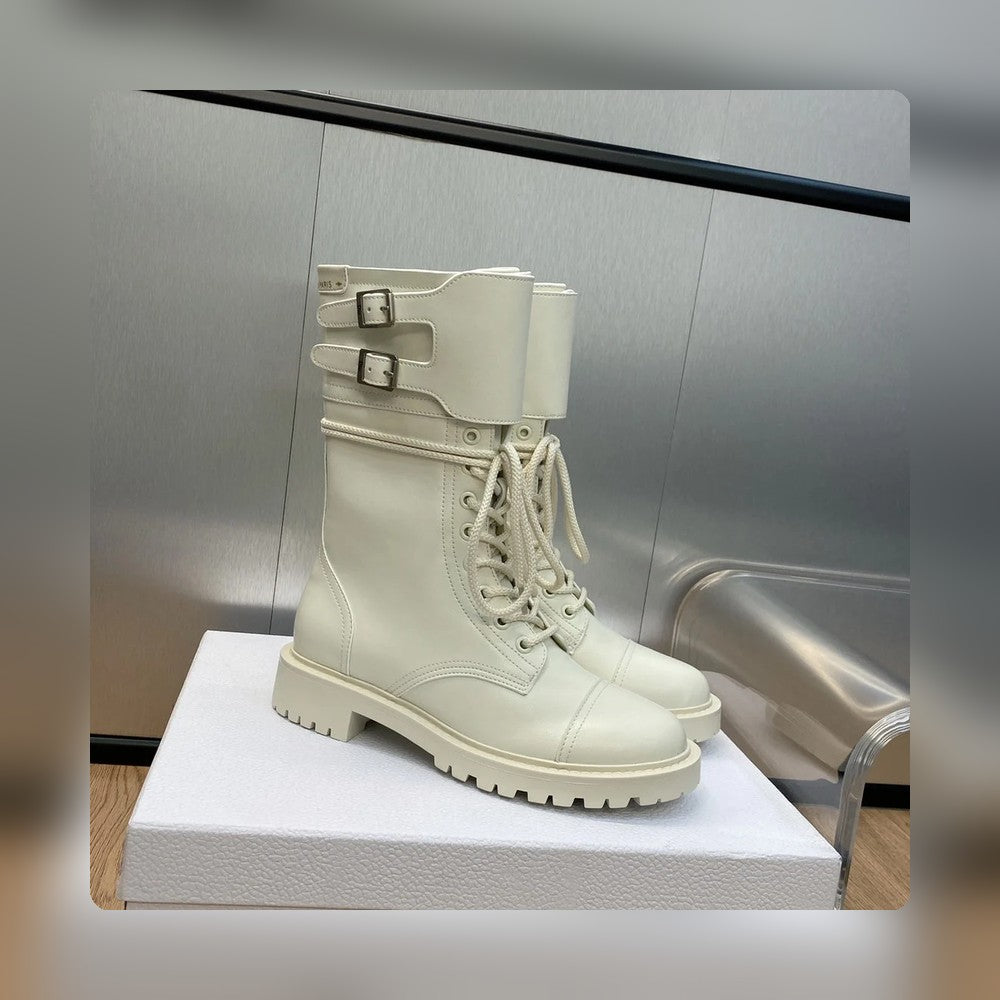 VBS D TRAP ANKLE BOOT WHITE