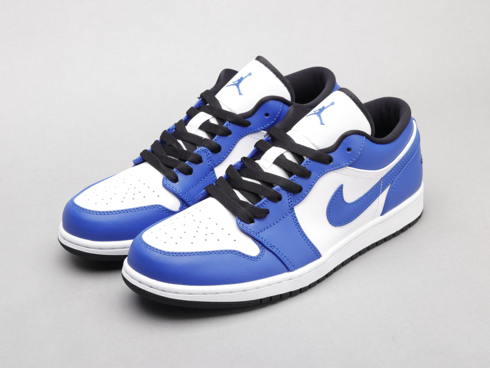 Anum Bags AJ1 white blue lightning
