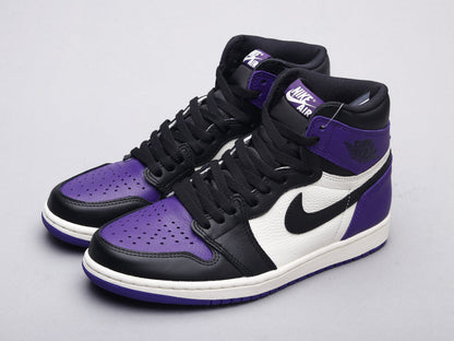Anum Bags AJ1 Purple Toe