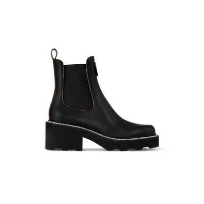 nmb nmb BEAUBOURG ANKLE BOOTS CALF LEATHER BLACK 1A8949