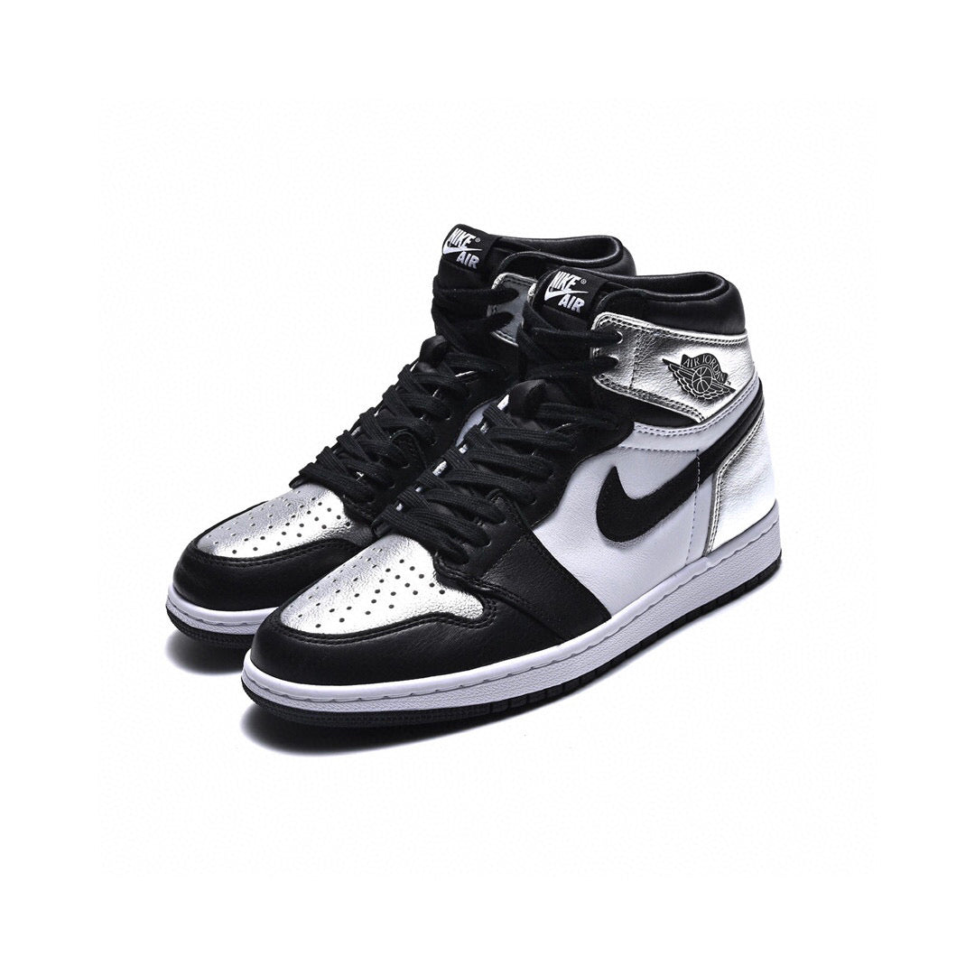 Anum Bags AJ1 High Black Silver