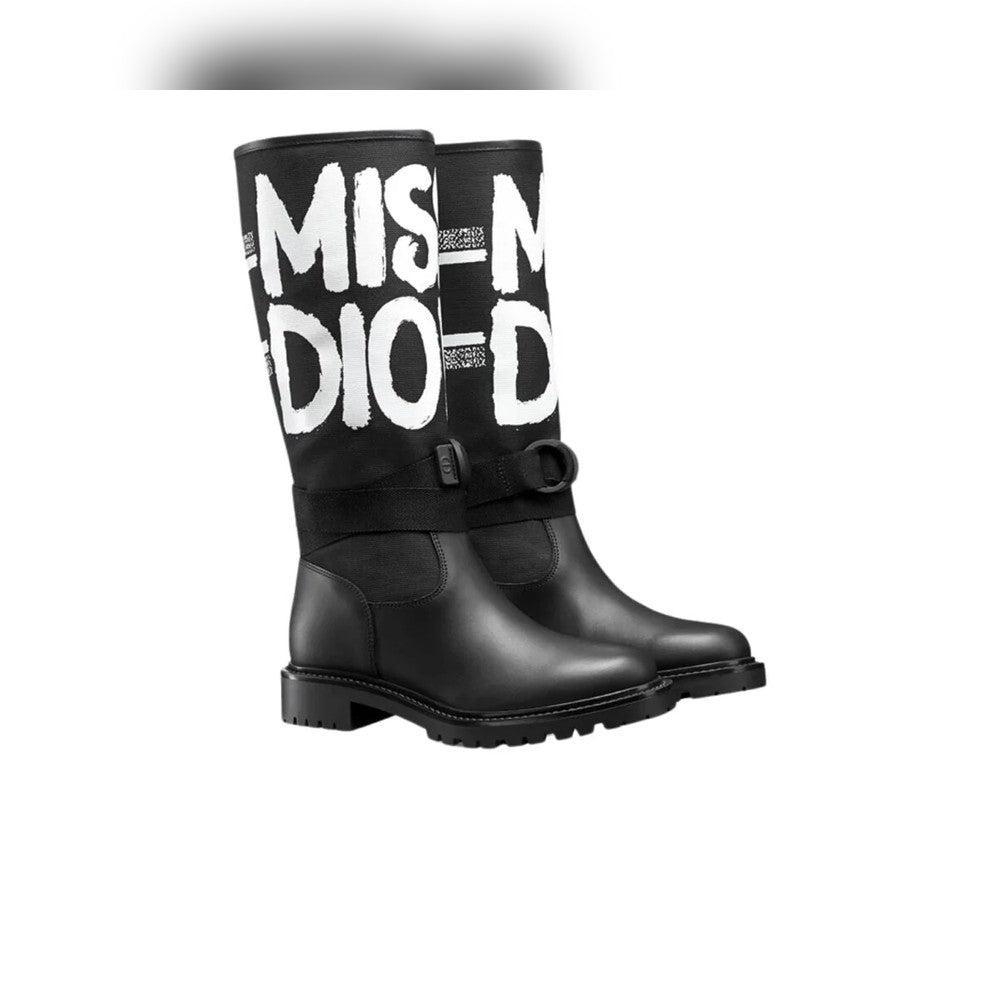DD D MAJOR BOOT WITH MISS DD PRINT BLACK KDI929CMV S17X