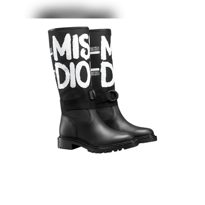 DD D MAJOR BOOT WITH MISS DD PRINT BLACK KDI929CMV S17X