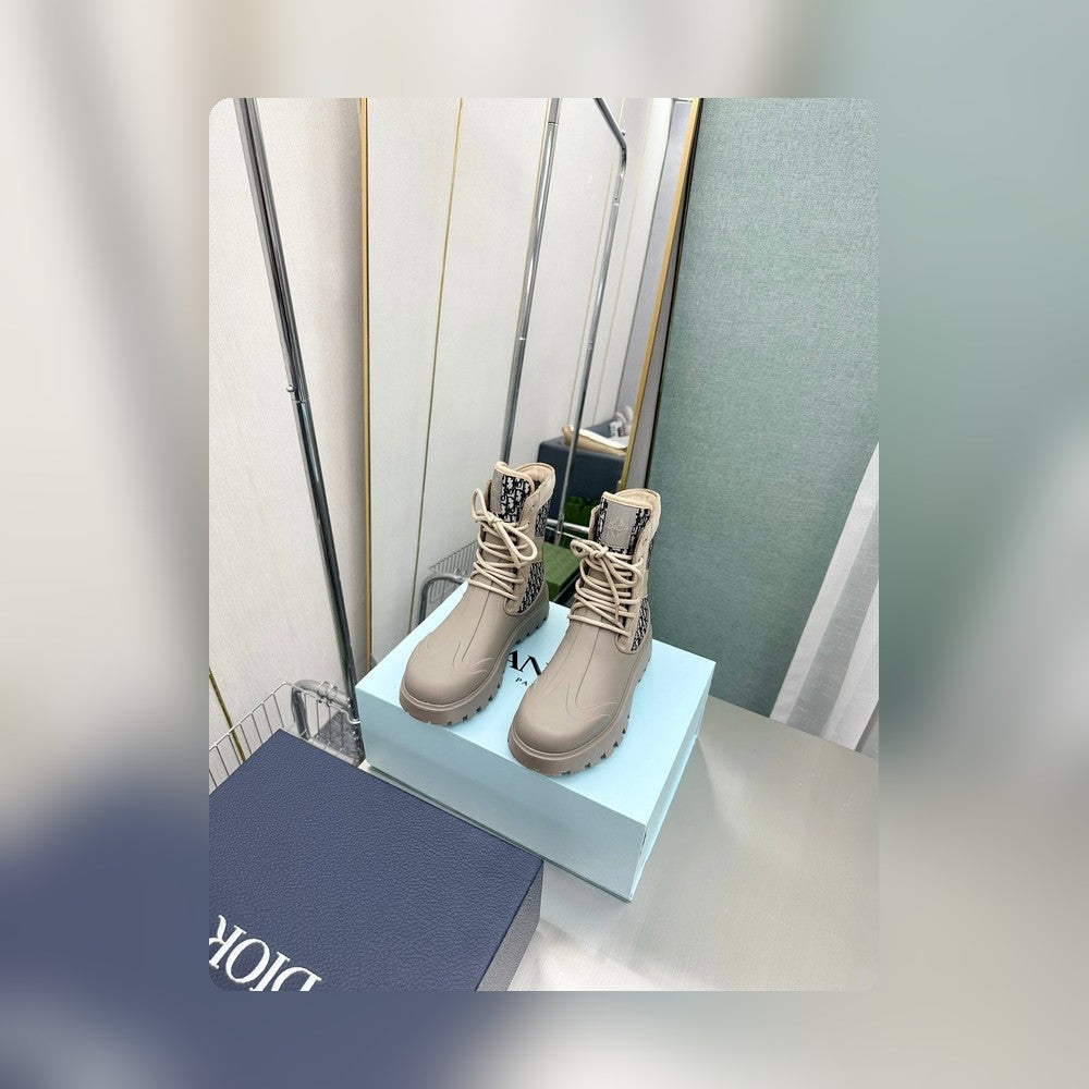 VBS GARDEN LACE UP BOOT BEIGE 3BO315ZYH H164