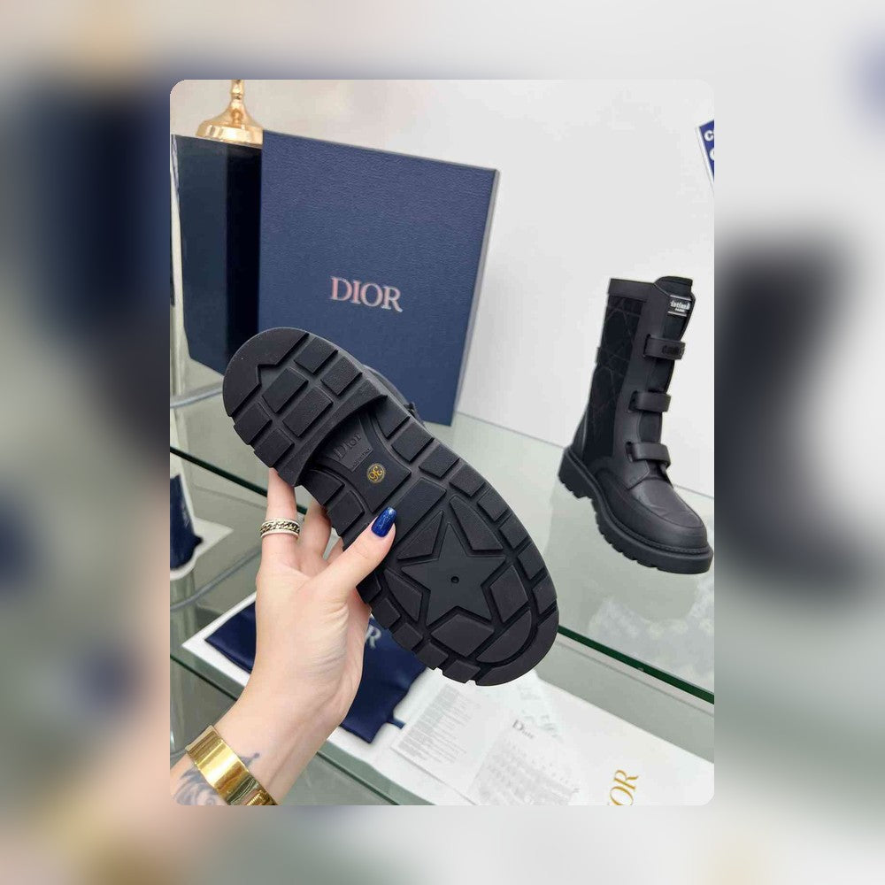 VBS DIO(R)EVOVBSTION ANKLE BOOTS RUBBER MACCROCANNAGE BLACK