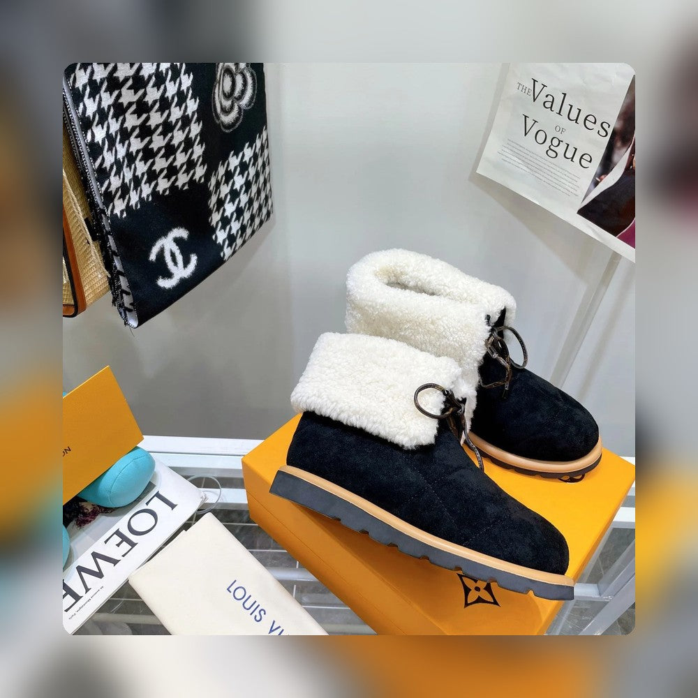 nmb PILLOW COMFORT ANKLE BOOTS BLACK