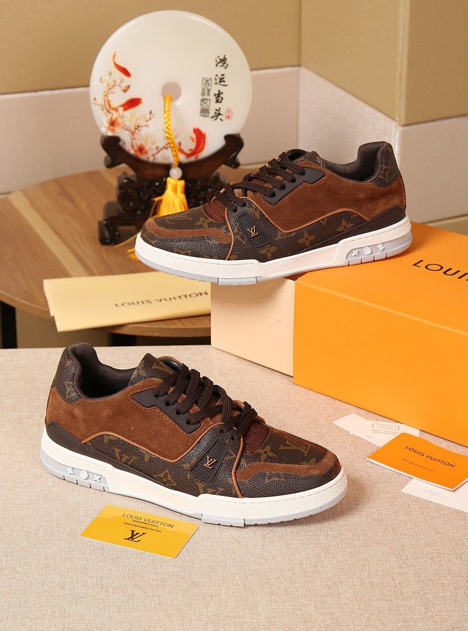 Anum Bags LUV SurfaMO In Monogram Brown Sneaker