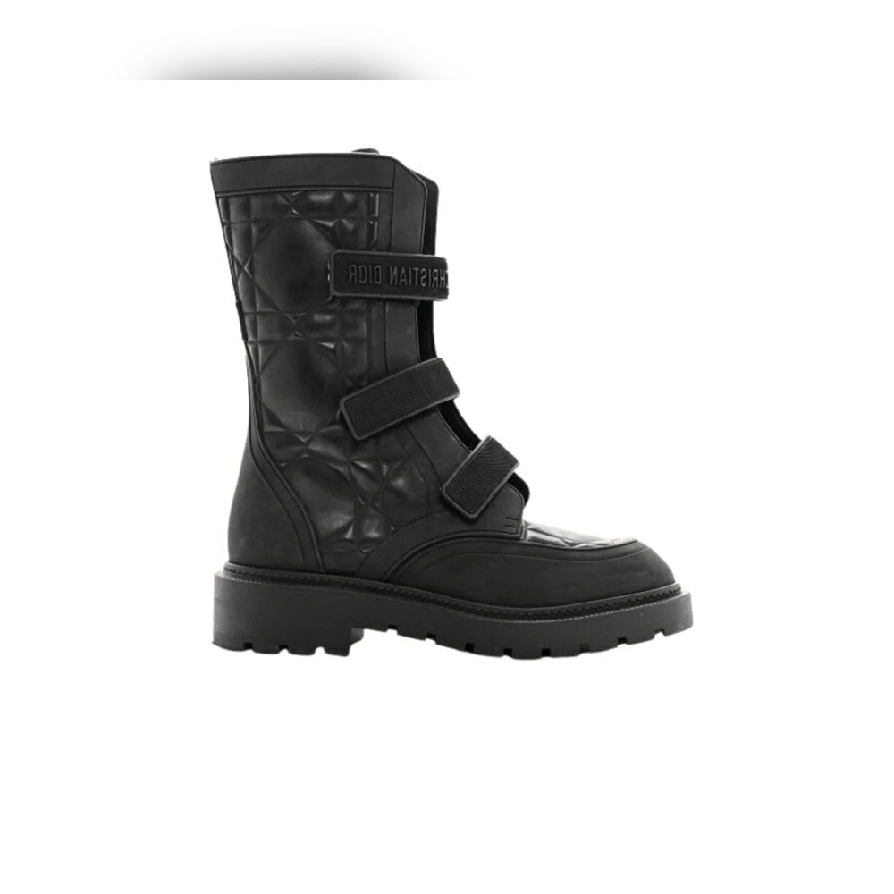VBS DIO(R)EVOVBSTION ANKLE BOOTS RUBBER MACCROCANNAGE BLACK