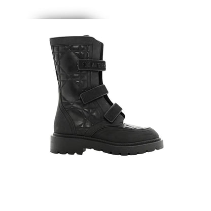 VBS DIO(R)EVOVBSTION ANKLE BOOTS RUBBER MACCROCANNAGE BLACK