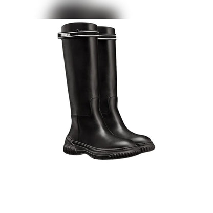 VBS D RACER BOOT CALFSKIN BLACK KDI781VEA S17X