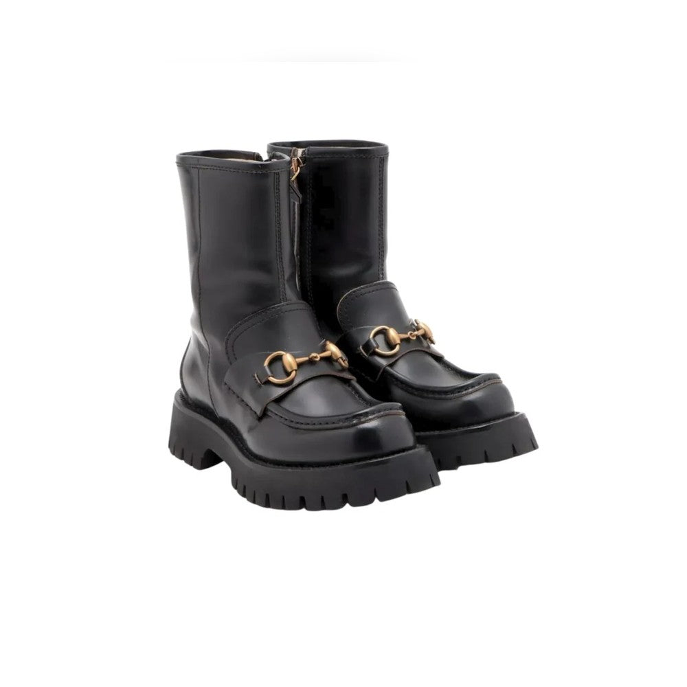 VBS HORSEBIT ANKLE BOOTS LEATHER BLACK