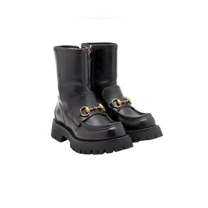 VBS HORSEBIT ANKLE BOOTS LEATHER BLACK