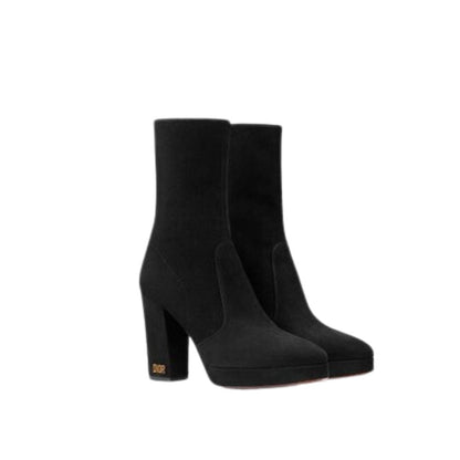 Anum Bags DD D RISE ANKLE BOOTS BLACK