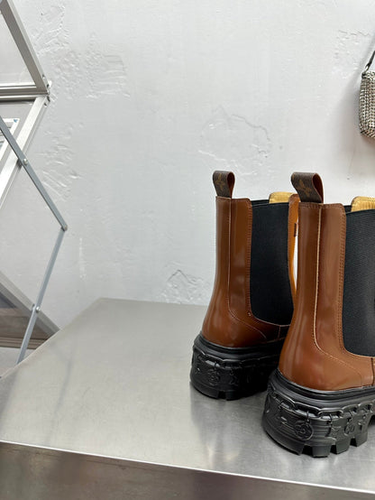 nmb nmb RECORD CHELSEA BOOT BROWN