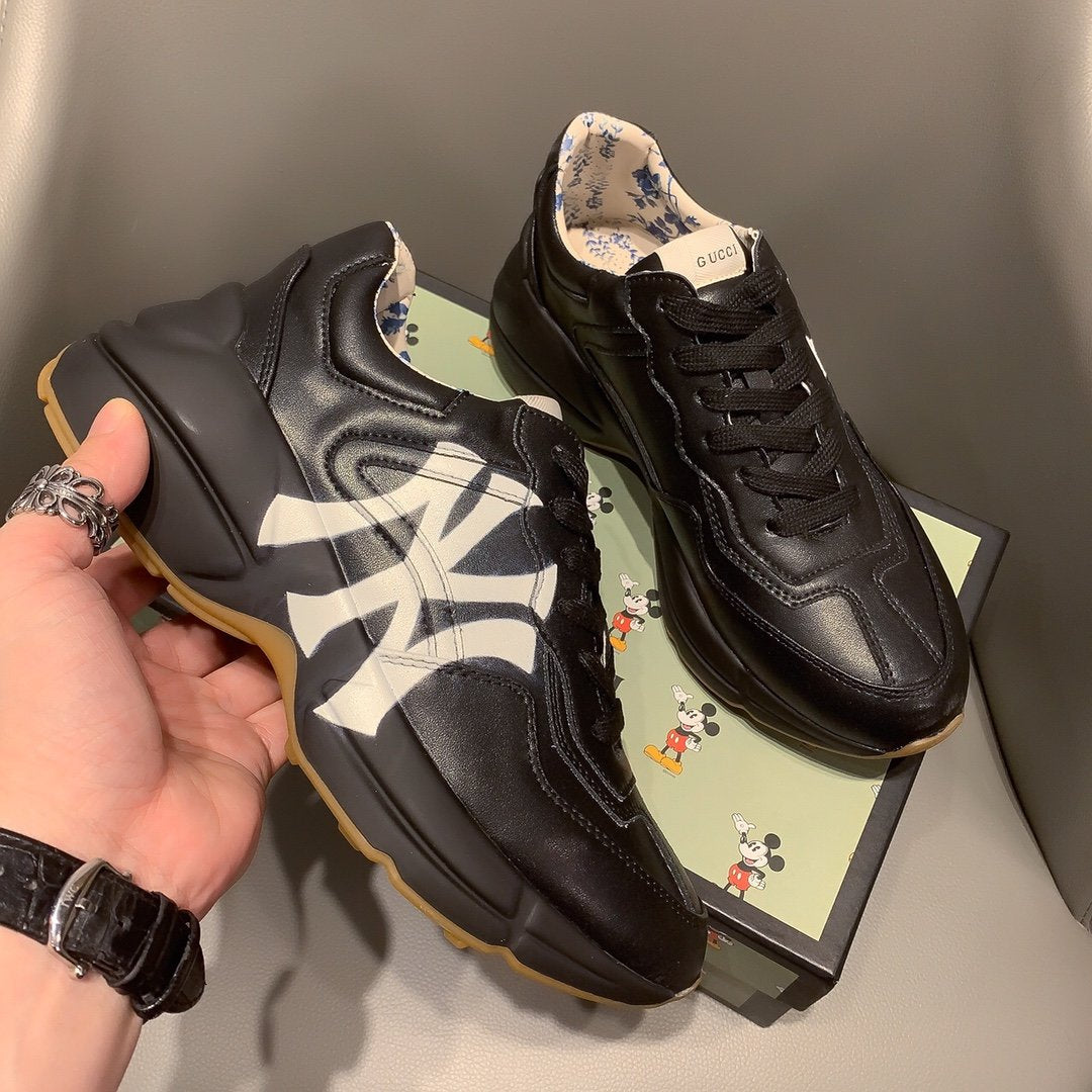 Anum Bags MO-GCI RHYTON VINTAGE TRAINER NY BLACK SNEAKER 139