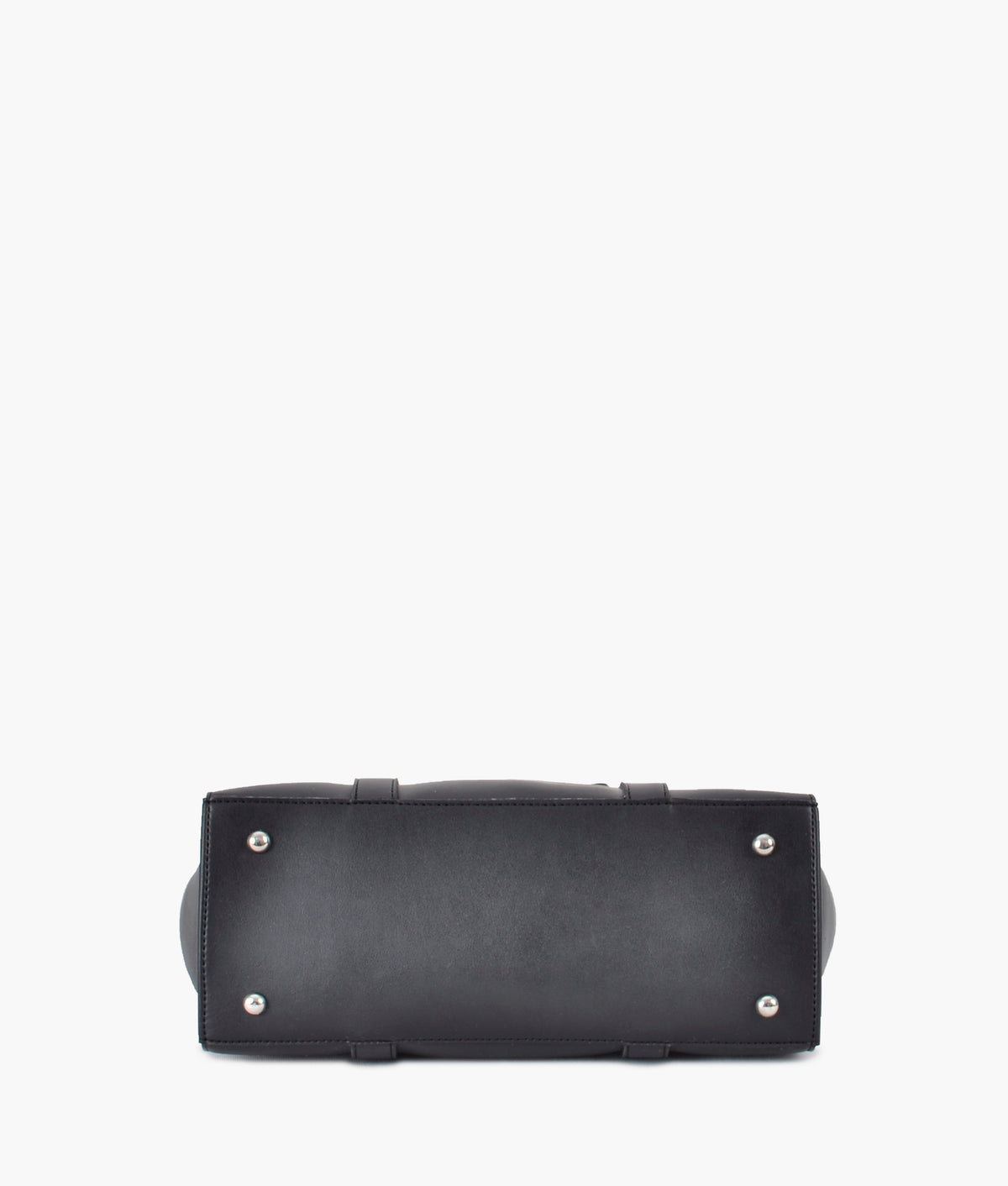 Black carry-all satchel bag
